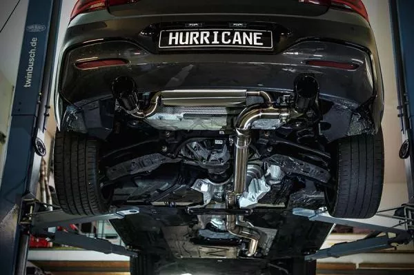 Hurricane Exhaust 3.15" ECE Klappenanlage für BMW F22 M235i Coupé 326PS